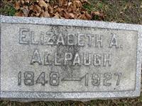 Allpaugh, Elizabeth A